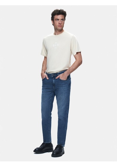 LTB Mateo Orta Bel Dar Paça Mid Indigo Jean Pantolon İndigo