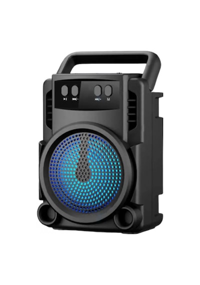Platoon Pl-4689 Rgb Işıklı Bluetooth Speaker Usb Sd Girişli