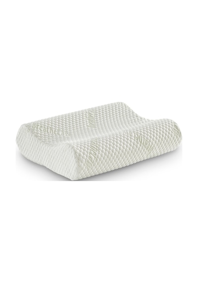 Rudu Breathe Easy Mentollü Yastık Kılıfı Çift Taraflı Visco Visko 51x41x13-11cm Beyaz - Yeşil