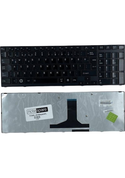 Toshiba Uyumlu Satellite P755-10j, P755-10k, P755-10m Klavye Tr Siyah