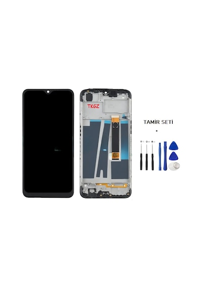 Tkgz - Oppo A9 2020 Lcd Ekran Dokunmatik -a- Kalite Full Çıtalı + Tamir Seti