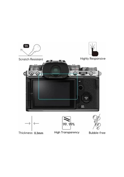 Fujifilm X T4 X T30 Xs 10 2.5d Lcd Temperli Cam Ekran Koruyucu