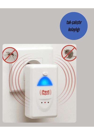 Ultrasonik Haşere Kovucu Prizden Çalışan Xuczpestreject-1