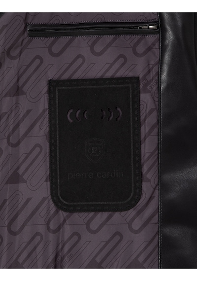 Pierre Cardin Erkek Siyah Deri Mont-kaban 50300553-001 Siyah