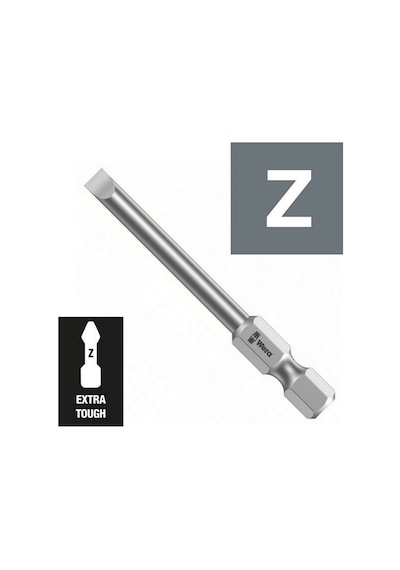 Wera 800/4 Z Düz Bits Uç 50x0,6x3,5mm 05059310001