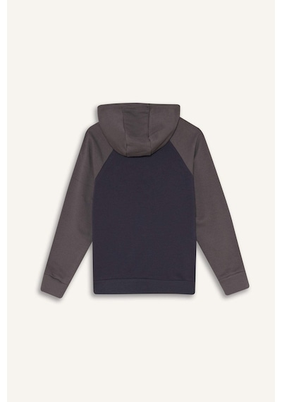 Defacto Oversize Kapüşonlu Baskılı Sweatshirt Erkek Çocuk G6135A826SP