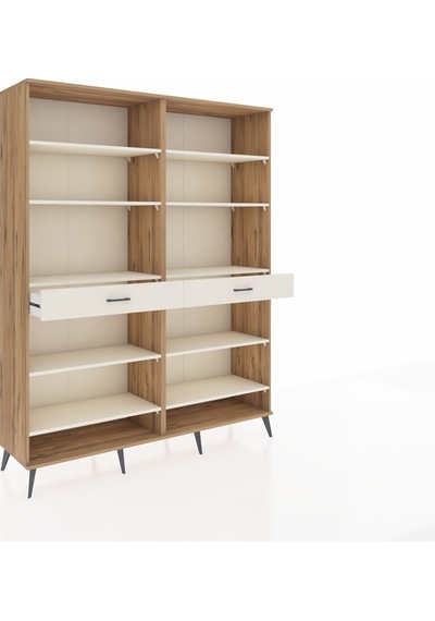 Hyperion Gardrop 10 Raflı 2 Çekmeceli 176x44x221 Çam-aytaşı Aytaşı Hyperion Gardrop 10 Raflı 2 Çekmeceli 176x44x221 Çam-aytaşı Aytaşı