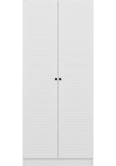 Minar Kale 210 Cm 2 Kapaklı 2b Raf Portmanto Byz Mbr Panjur Byz