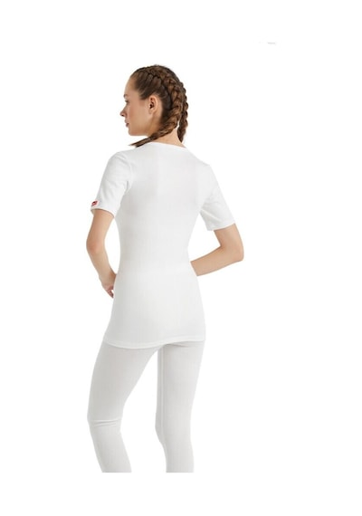Blackspade V Yaka Kısa Kol Unisex Beyaz Termal İçlik C3t6n2o1 001