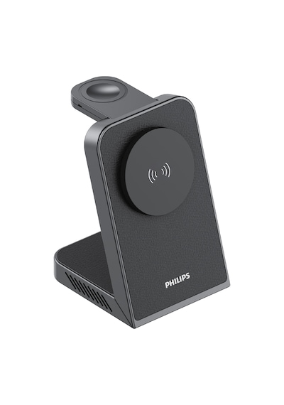 Philips Dlk3546qb/00 3-in-1 Qi2 Magsafe Kablosuz Hızlı Şarj Stand