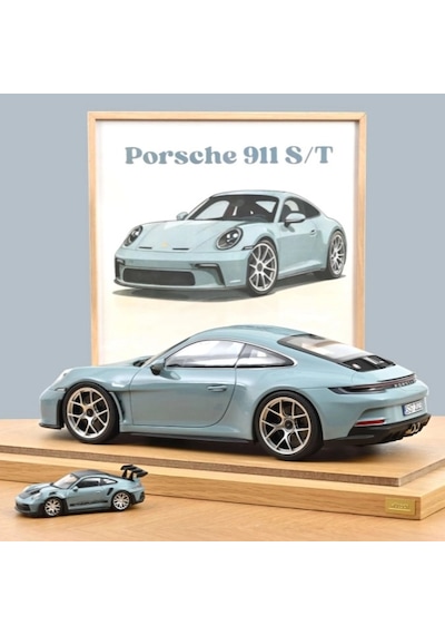 Norev 127550 1/12 Porsche 911 S/t 2023 Meissen Blue