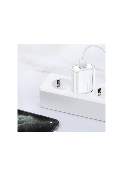 Kuulaa Usb Qc3.0 18w Hızlı Şarj Cihazı Şarj Aleti Al-33402,beyaz