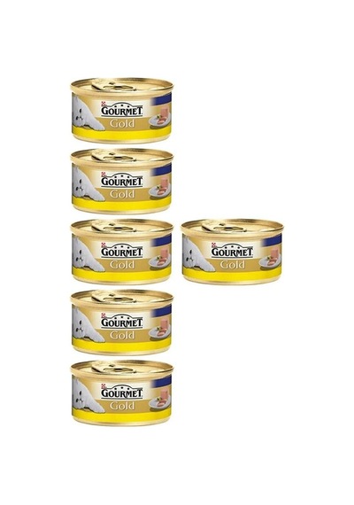 Purina Gourmet Gold 6 Al 5 Öde Kıyılmış Tavuklu Yetişkin Kedi Maması 85 G