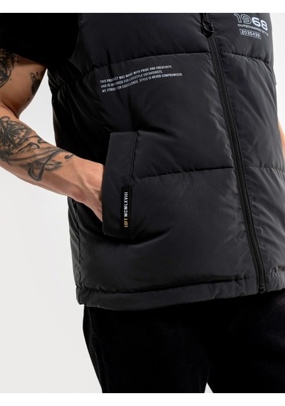 Regular Fit Erkek Yelek Gri