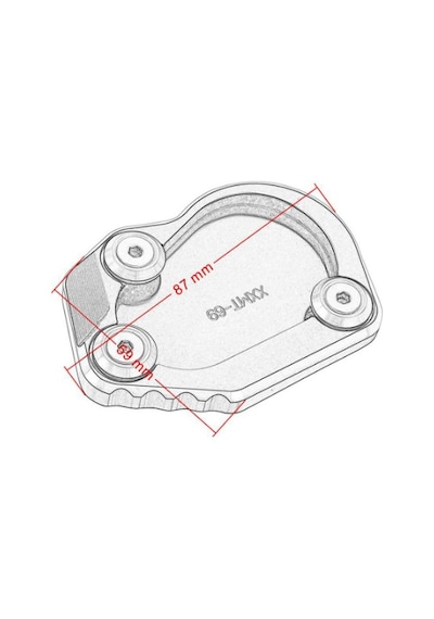 Bmw R Nıne T 14-17 Ayak Genişletme Ayak Uzatma Ped