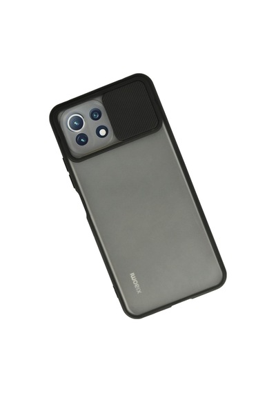 Newface Xiaomi Mi 11 Lite Kılıf Palm Buzlu Kamera Sürgülü Sil M239