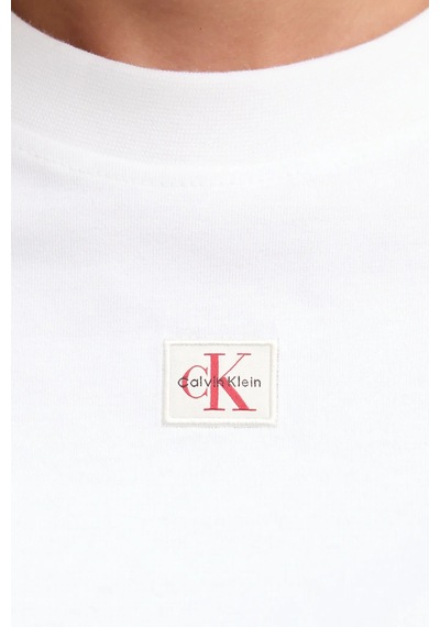 Calvin Klein Bayan T Shirt Lv047d204g Yaa Beyaz Beyaz