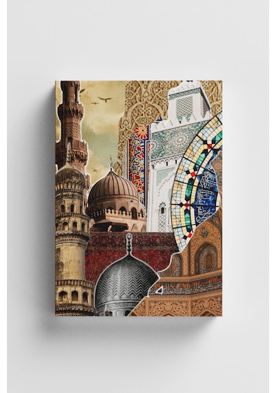Kolaj Serisi 53 Allah In Evleri İslami Defter Ayet-hadisli Çok Renkli