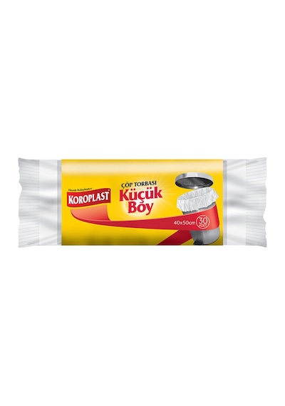 2 Adet Koroplast Çöp Torbası Eko Mini Boy 30'lu