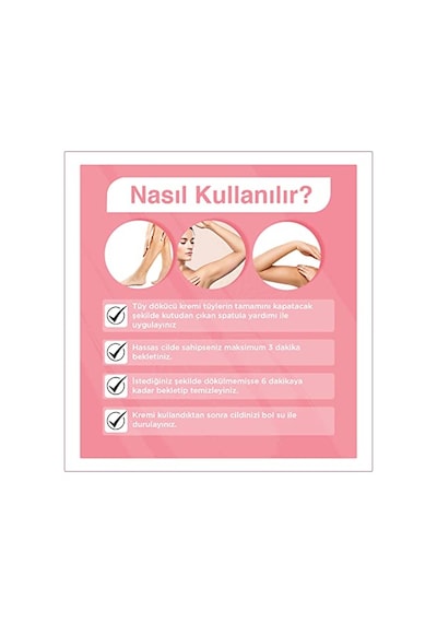 Normal Ciltler İçin Tüy Dökücü Krem 100 Ml