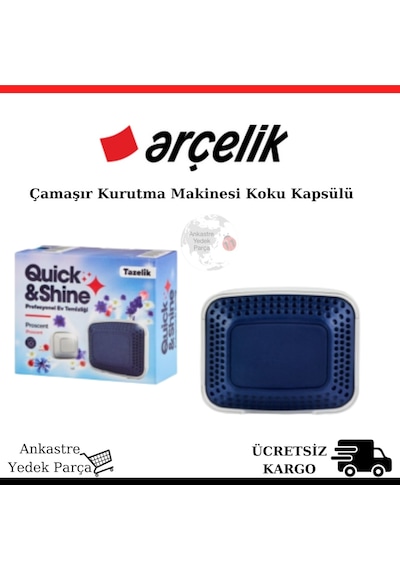 Arçelik Uyumlu Çamaşır Kurutma Makinesi Kokusu Quick Shine Koku Kapsülü - 478632325