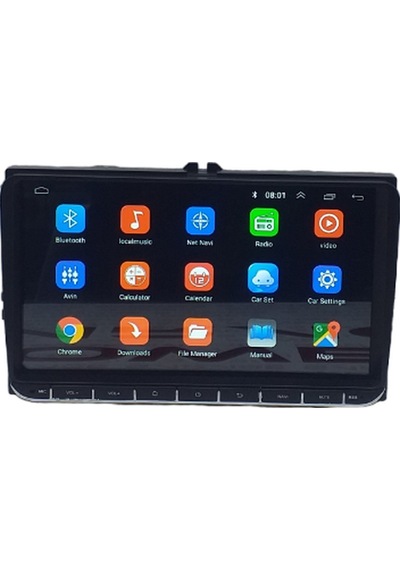 Wolksvagen Tuşlu Android 8gb Ram 128gb Rom Qled Ekran Carplay Navigasyon Multimedya