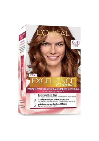 Excellence Saç Boyası - 6/41 Fındık Kahve