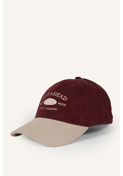 Defacto Erkek Fitilli Kadife Cap Şapka D5483ax26wnbr238 Bordo-br238