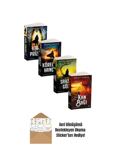Işık Yaratan Serisi 4 Kitap Takım + Okuma Sticker'ları