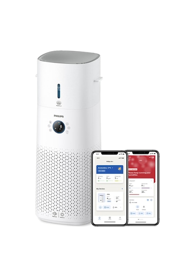 Philips 3000 Serisi 2'si 1 Arada Hava Temizleme Ve Nemlendirme Kombinasyonu 131 M2 Nanoprotect Hepa Ve Karbon Filtre Görünmez Parçacıkların %99,97'sini Giderir, Beyaz Ac3737/10 Philips 3000 Serisi 2'si 1 Arada Hava Temizleme Ve Nemlendirme Kombinasyonu 131 M2 Nanoprotect Hepa Ve Karbon Filtre Görünmez Parçacıkların %99,97'sini Giderir, Beyaz Ac3737/10
