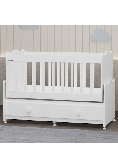 Elegant Yıldız 3 Bebek Odası Takımı - Beyaz Beyaz