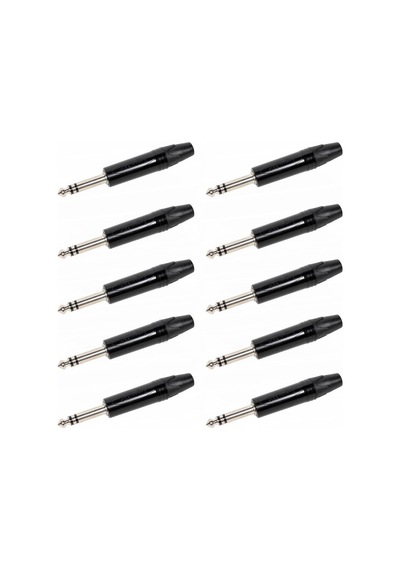 Losen Lc3135bk Stereo Siyah Konnektör 10 Lu Paket