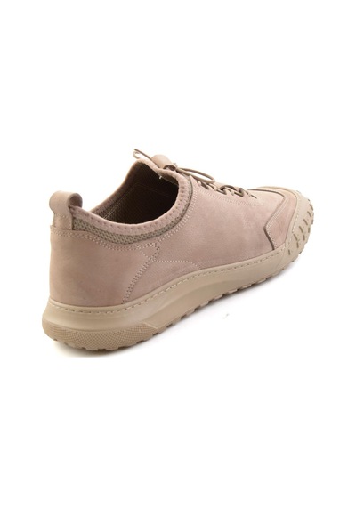 Bambi Vizon Nubuk Hakiki Deri Erkek Sneaker E01076378501