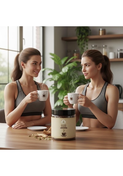 Giritli Metin Efendi Inülin Hindiba Bromelain Kakule Ve Açlık Otu Içeren Coffee 21 Day Detox Ice Kahve Çözünebilir