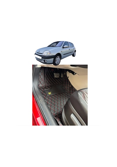 Renault Clio V E-tech 2023-2025 1.6 Rs Siyah 3d Havuzlu Paspas