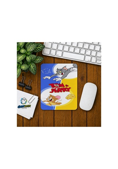 Tom Ve Jerry Baskılı Oyuncu Mousepad 0321