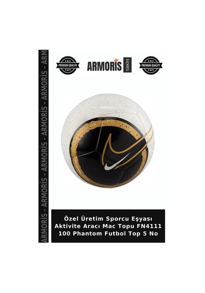Özel Üretim Sporcu Eşyası Aktivite Aracı Mac Topu Fn4111 100 Phantom Futbol Top 5 No Çok Renkli