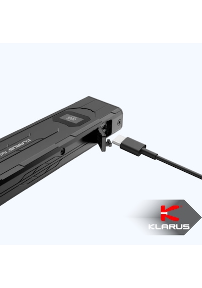 Klarus Flattac X2 3000 Lümen Şarj Edilebilir Ultra İnce Edc Taktik El Feneri Siyah