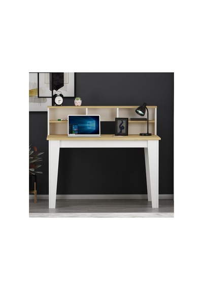Liora Plus Beyaz Safirmeşe Çalışma Masası
