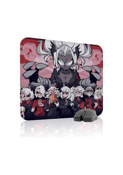 Helltaker Kaymaz Dikişli Kauçuk Oyuncu Mousepad V1 - 48x40 Xl Gaming Mouse Pad Fare Altlığı