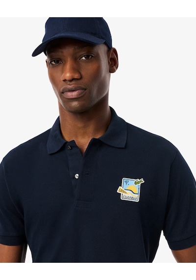 Lacoste X Club Med Badge Accent Polo Shirt Lacivert