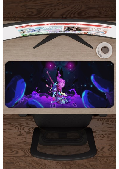 Dead Cells Kaymaz Dikişli Kauçuk Oyuncu Mousepad V3 - 70x30 Xl Gaming Mouse Pad Fare Altlığı