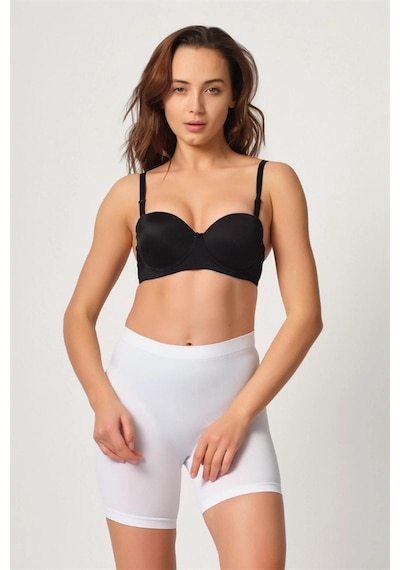 Amora Secret Beyaz Mı Emay 3003 Soft Paçalı Boxer