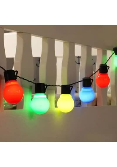 Hubrendy Emin 5 Metre 28 Led Fişli Rgb Mini Top Led