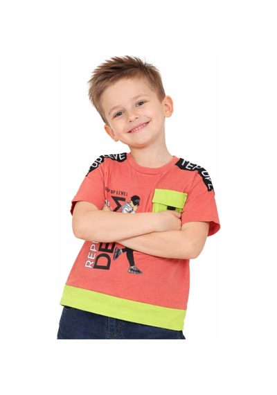 İrem Çocuk Giyim Erkek Çocuk Reputable Yazı Desenli Cepli Omuzları Yazılı Desenli Kiremit Renk Tişört Kiremit İrem Çocuk Giyim Erkek Çocuk Reputable Yazı Desenli Cepli Omuzları Yazılı Desenli Kiremit Renk Tişört Kiremit