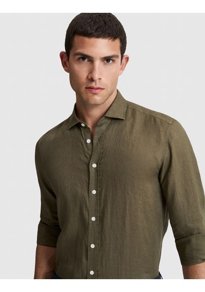 Pierre Cardin Erkek Haki Gömlek Desenli 50320945-vr027