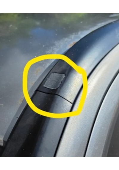Honda Crv 2002-2006 2. Nesil Tavan Oluk Çıta Kapağı Kapak Sol
