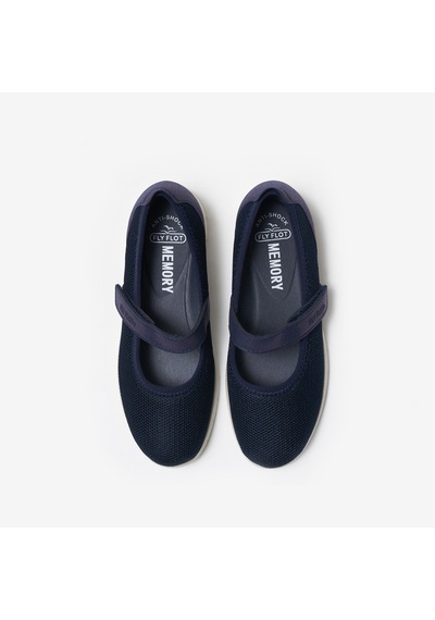 6061-dark Blue Blu Scuro Babet Kadın 27 B87 Sx Carema Fly Flot Cloth Slipper Cloth Mavi