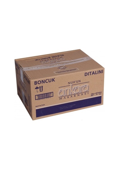 Nuh'un Ankara Makarnası Boncuk Makarna 20 x 500 G