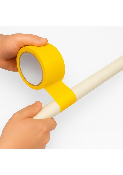 Sarı Tamir Bandı 75 Mm X 10 Mt Çok Amaçlı Güçlü Yapışkanlı Suya Dayanıklı Onarım Yalıtım Bandı